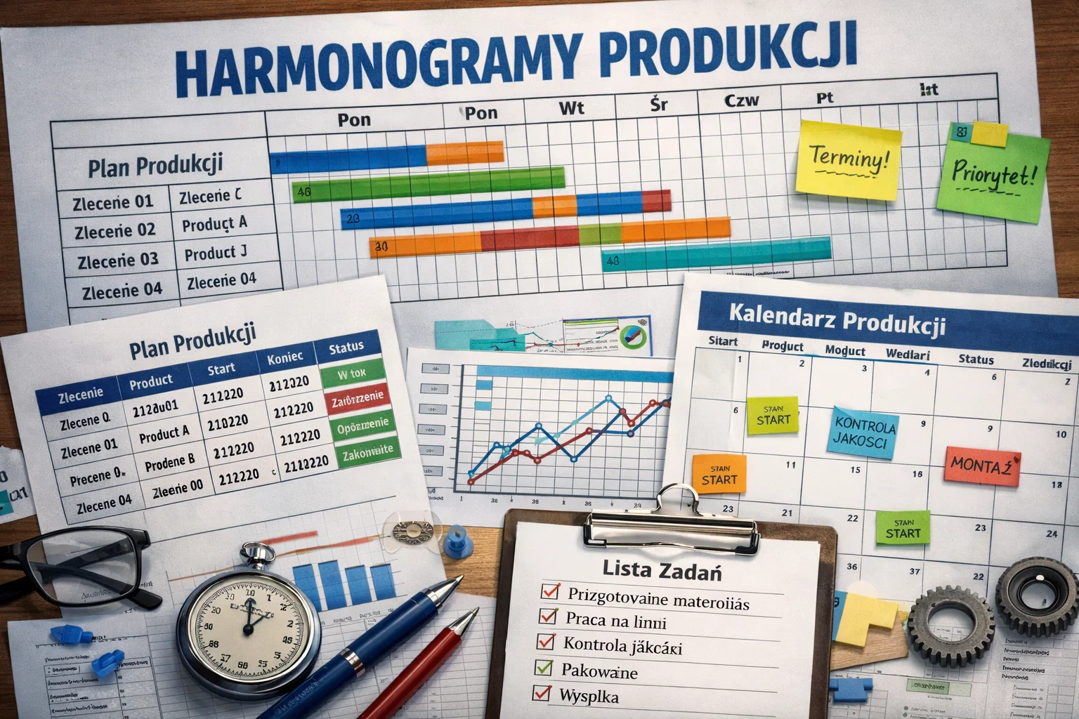 HARMONOGRAM PRODUKCI - KREATOR